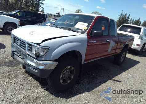 1997 Toyota Tacoma Base V6 (A4) из США, поврежденный, VIN 4TAWN72N5VZ225512